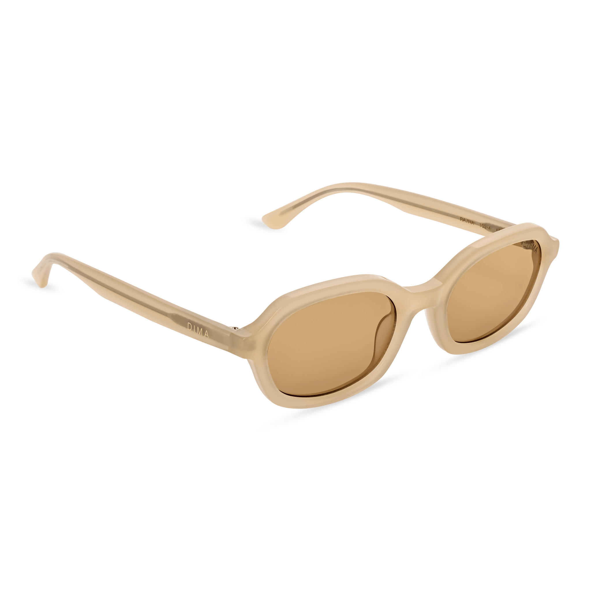 DIMA Eyewear Rayna Bone Frame Light Brown Lens 3