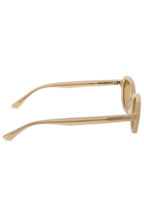 DIMA Eyewear Rayna Bone Frame Light Brown Lens 4