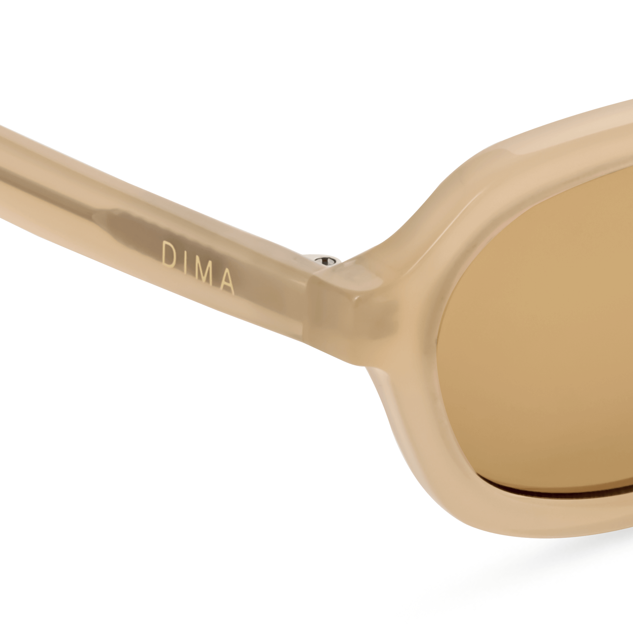 DIMA Eyewear Rayna Bone Frame Light Brown Lens 5