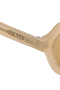DIMA Eyewear Rayna Bone Frame Light Brown Lens 5