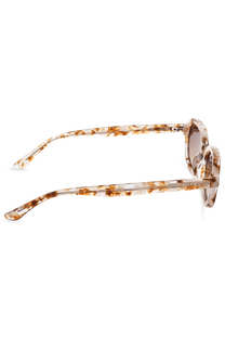 DIMA Eyewear Rayna Brown Pearl Frame Brown Gradient Lens 4