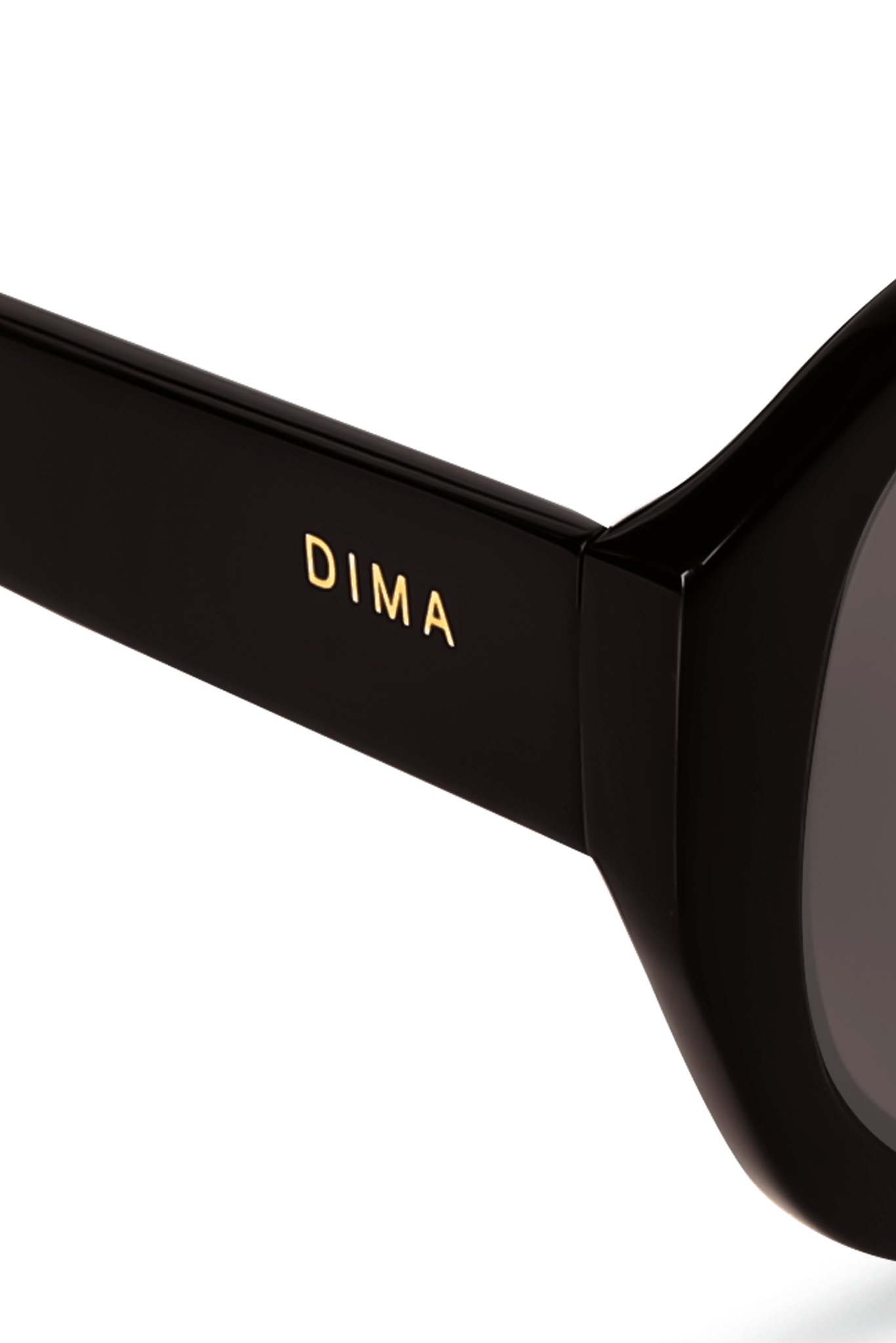 DIMA Eyewear Saffron Black Frame Grey Lens 5