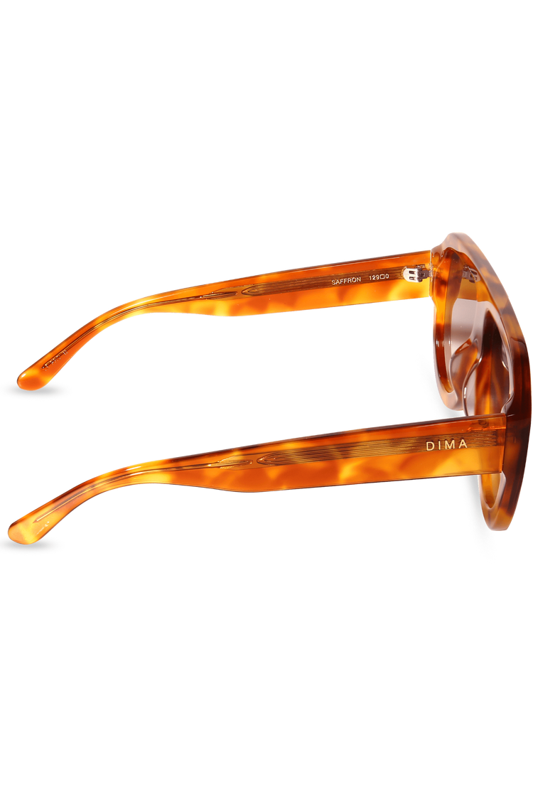 Saffron Havana Frame Brown Lens | DIMA Eyewear – DIMA EYEWEAR