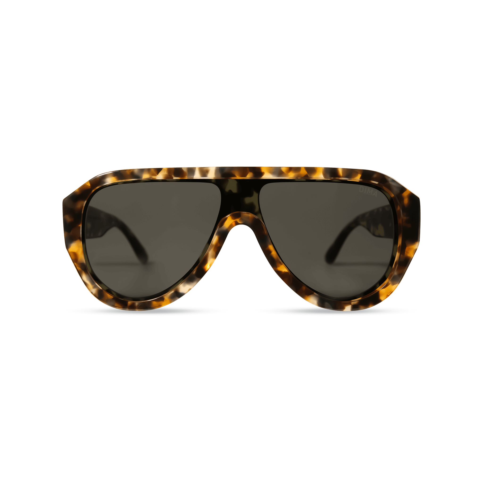 DIMA Eyewear Saffron Smoky Tortoise Frame Grey Lens 1
