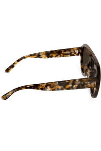 DIMA Eyewear Saffron Smoky Tortoise Frame Grey Lens 4