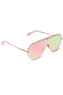 DIMA Eyewear Skyra Rose Gold Pink Frame Pink Mirror Lens 1