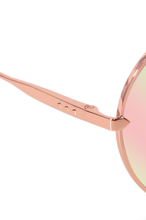 DIMA Eyewear Skyra Rose Gold Pink Frame Pink Mirror Lens 5