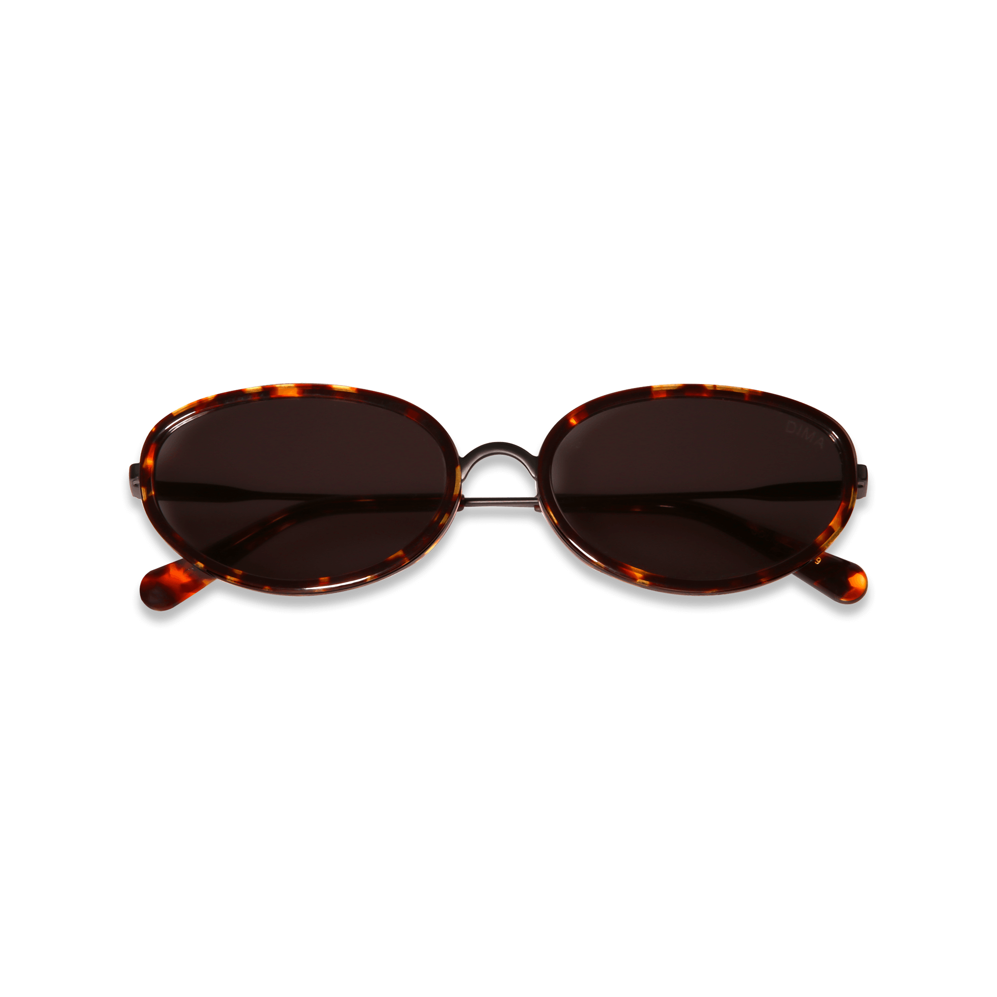 DIMA Eyewear Solis Black Dark Tortoise Frame Grey Lens 1