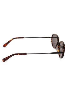 DIMA Eyewear Solis Black Dark Tortoise Frame Grey Lens 4