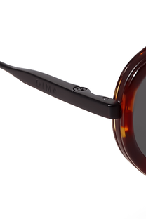 DIMA Eyewear Solis Black Dark Tortoise Frame Grey Lens 5