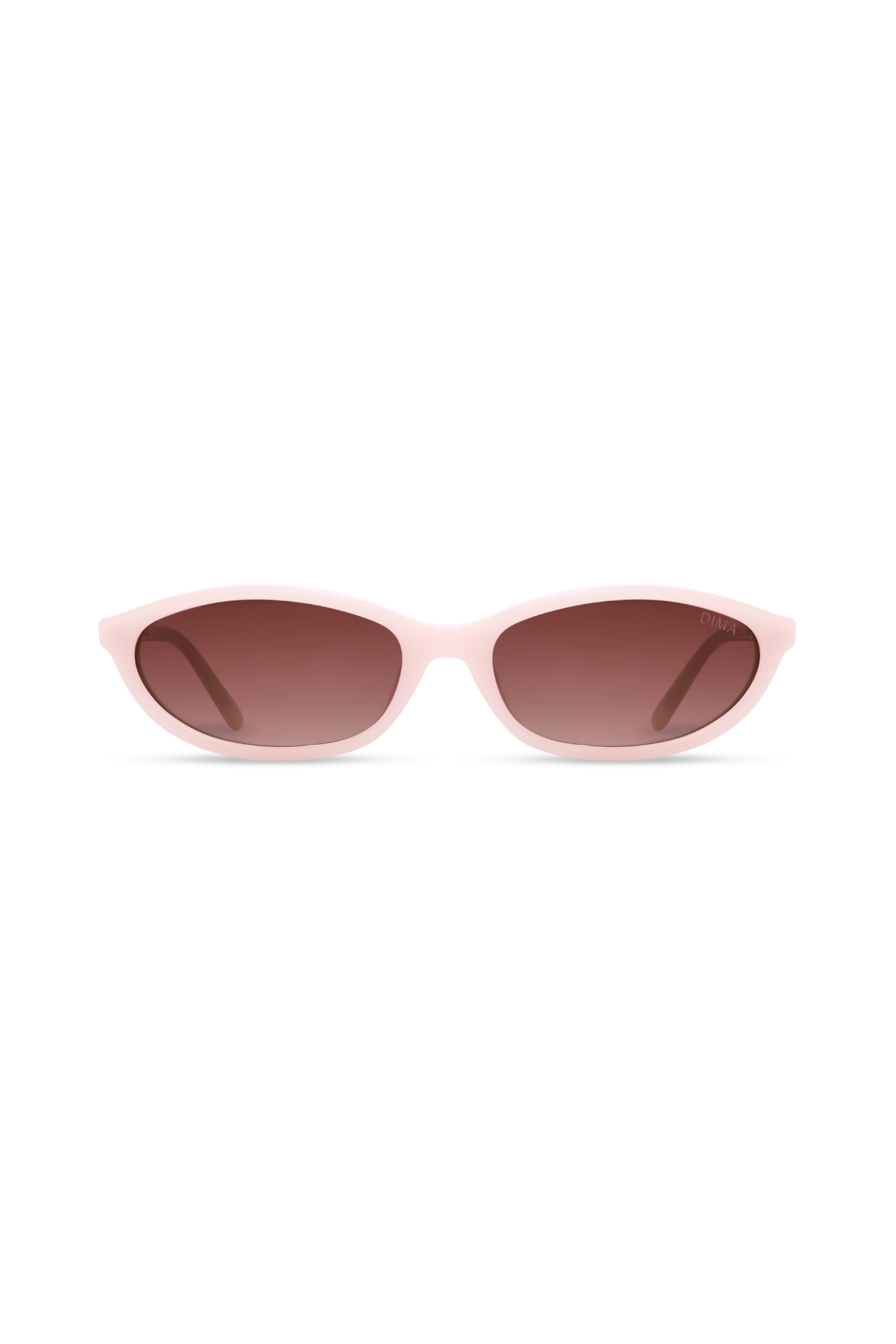 DIMA Sunglasses Dina Pink Frame Red Gradient Lens 1
