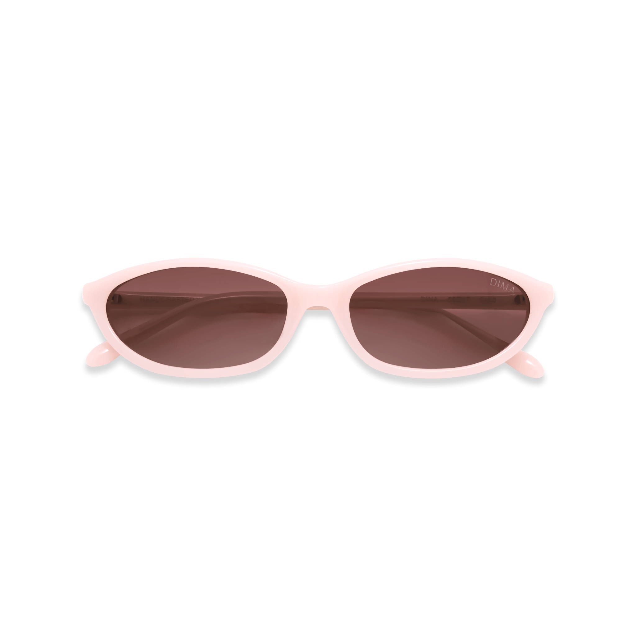 DIMA Sunglasses Dina Pink Frame Red Gradient Lens 2