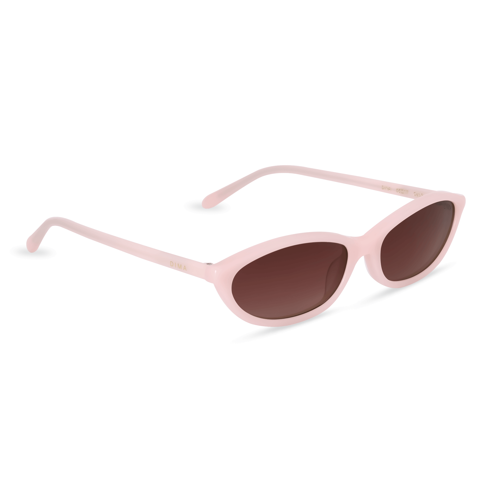 DIMA Sunglasses Dina Pink Frame Red Gradient Lens 3