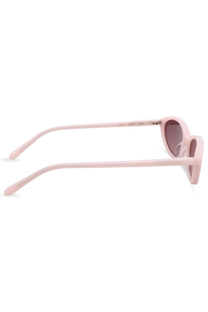 DIMA Sunglasses Dina Pink Frame Red Gradient Lens 4