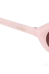 DIMA Sunglasses Dina Pink Frame Red Gradient Lens 5