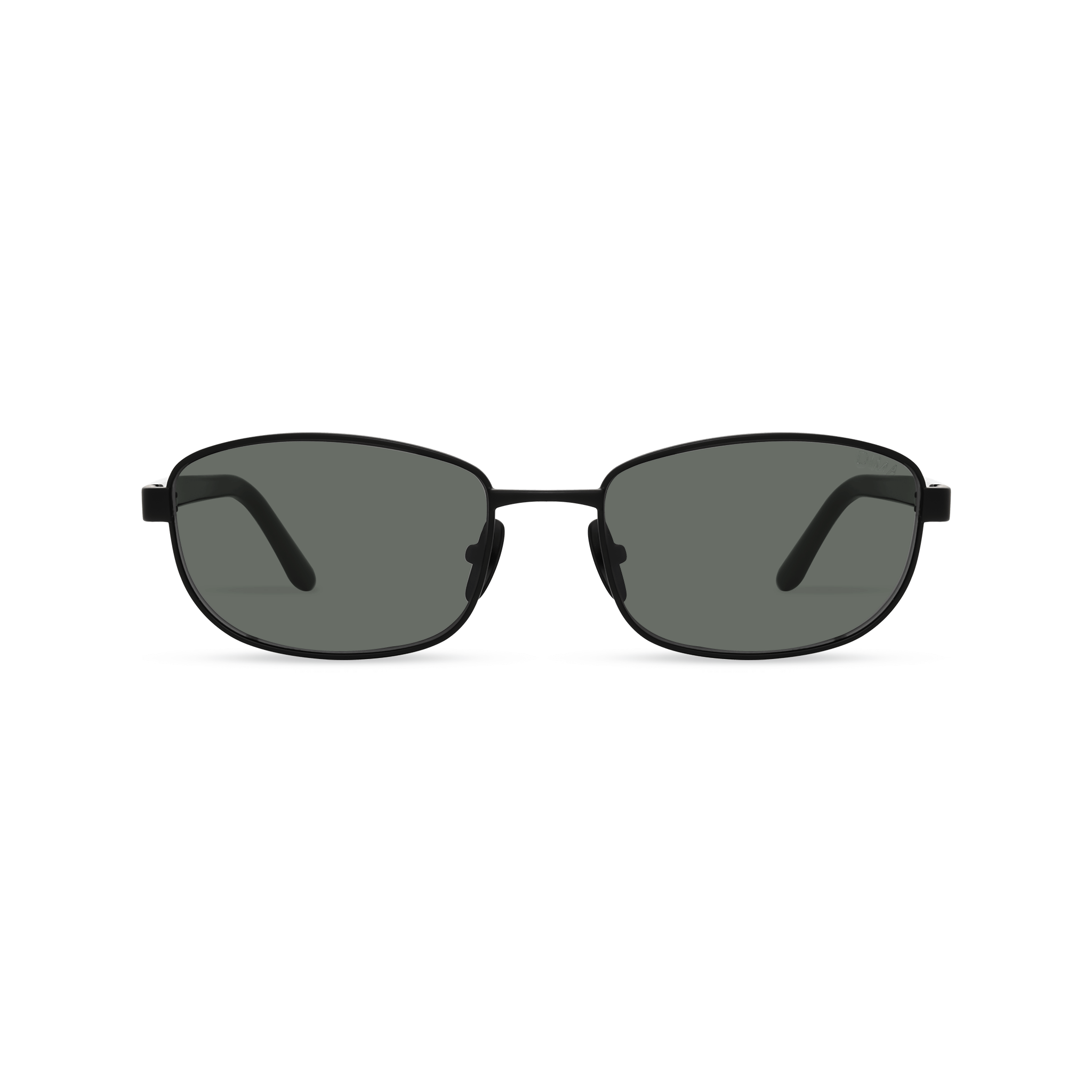 DIMA Sunglasses Glint Black Frame Grey Lens 1