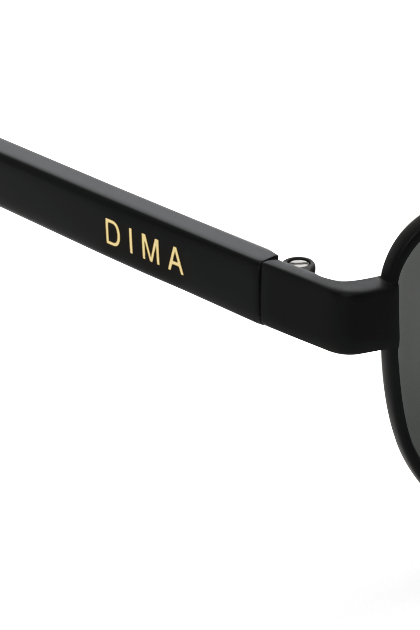 DIMA Sunglasses Glint Black Frame Grey Lens 5
