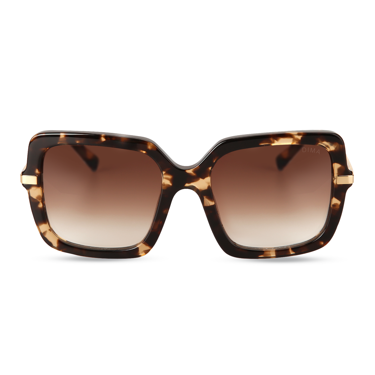 Deena Blonde Tortoise women sunglasses oversized squared 1