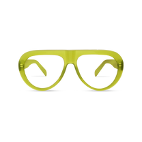 Dima Aggie Milky Olive Frame Glasses 1