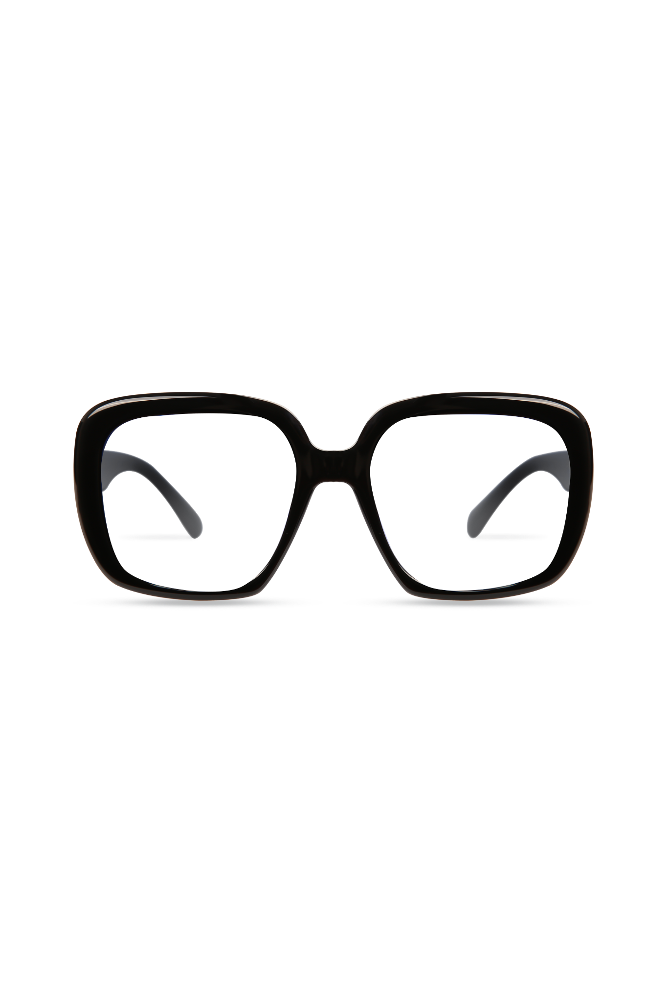 Amelia Black Frame Glasses