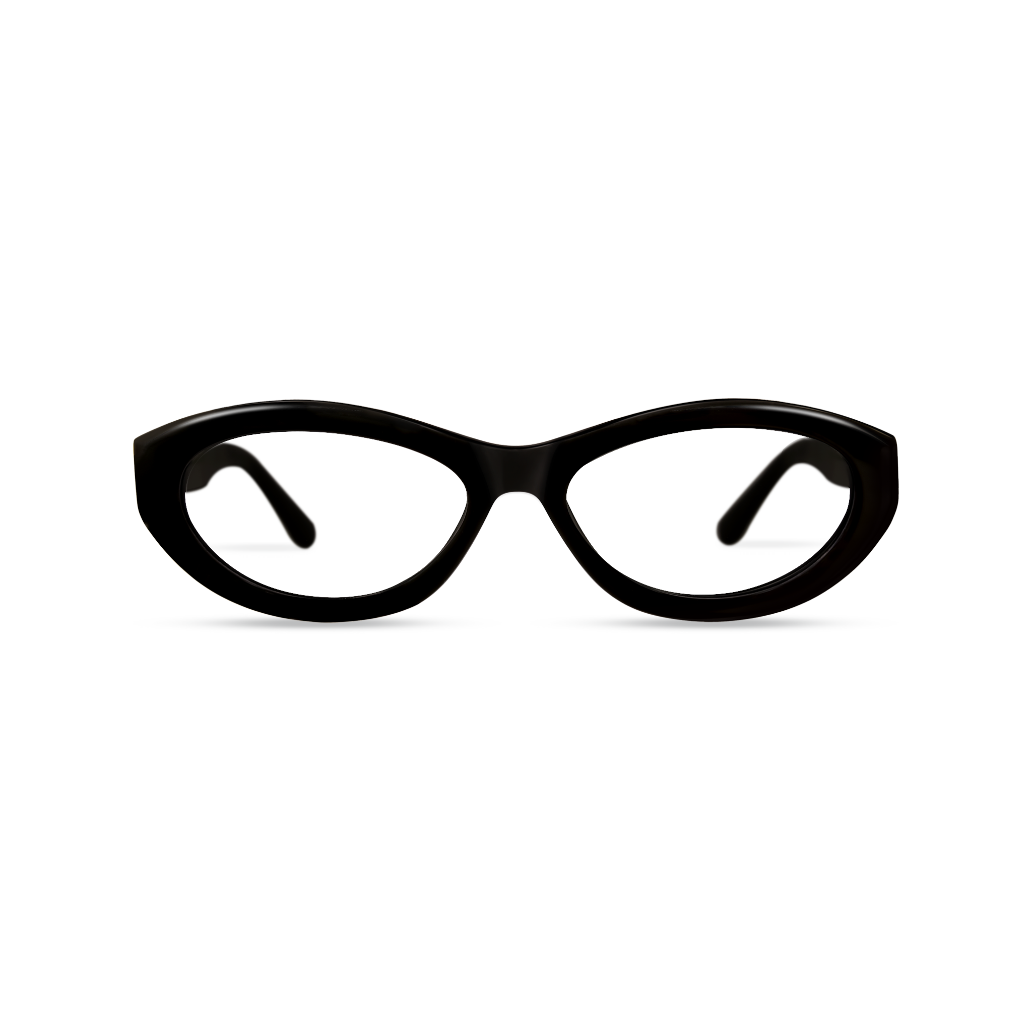Dima Audra Black Frame Glasses 1