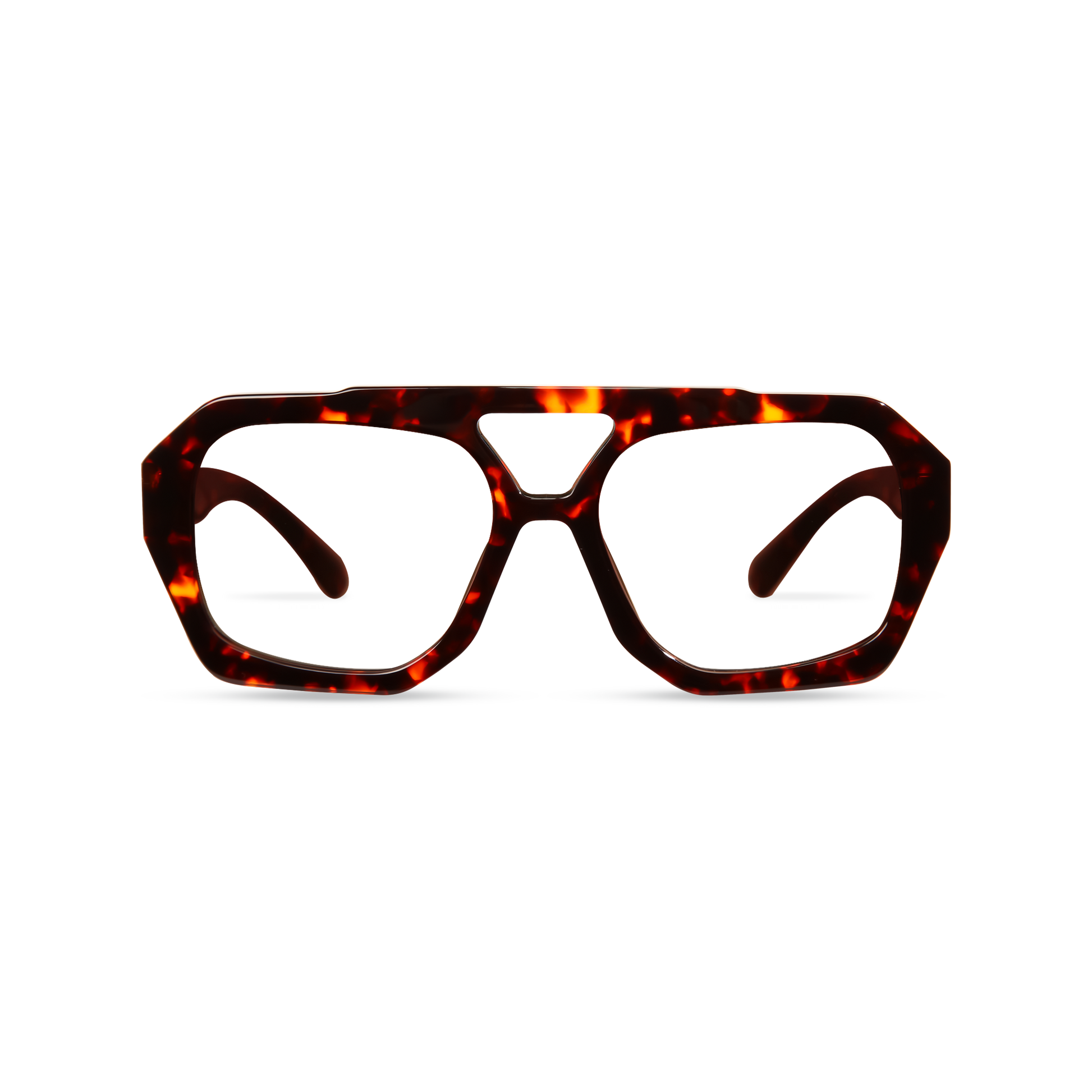 Dima Beth Havana Frame Glasses 1