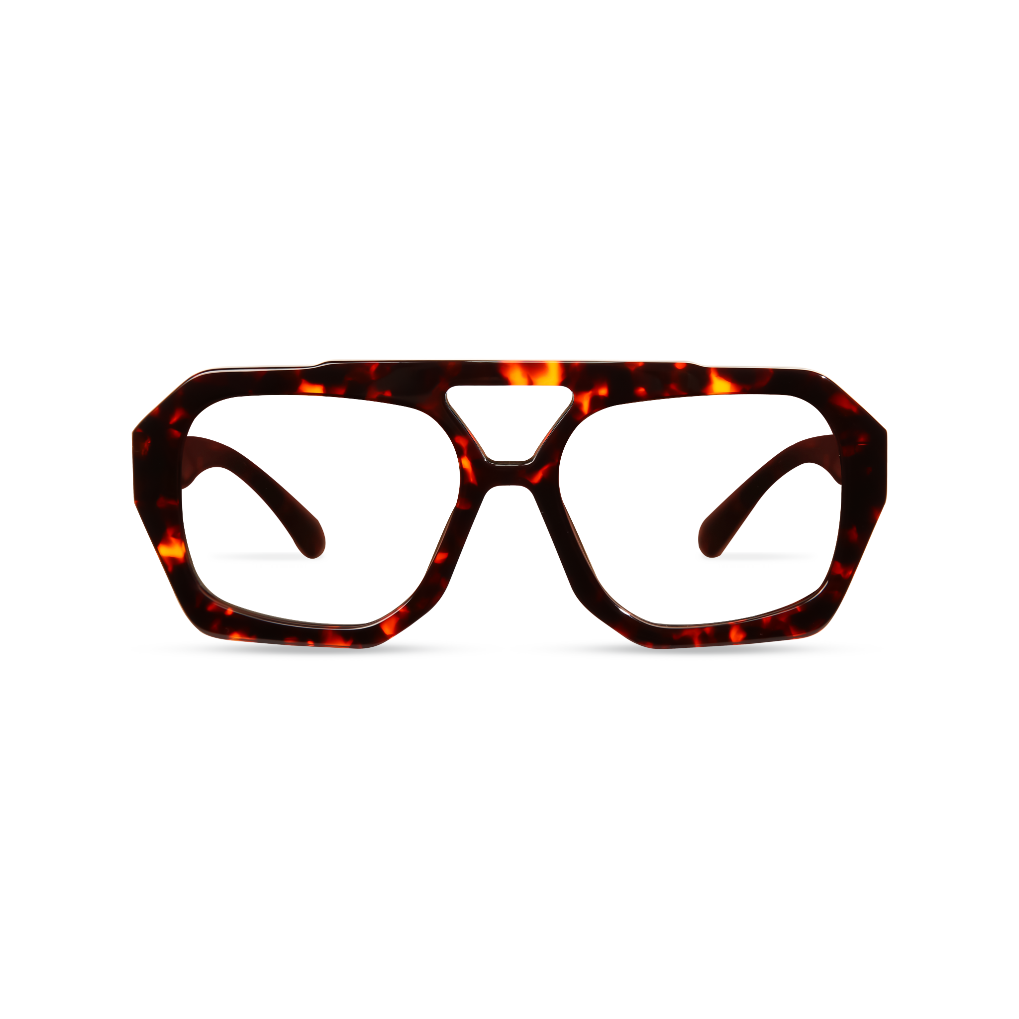 Dima Beth Havana Frame Glasses 1