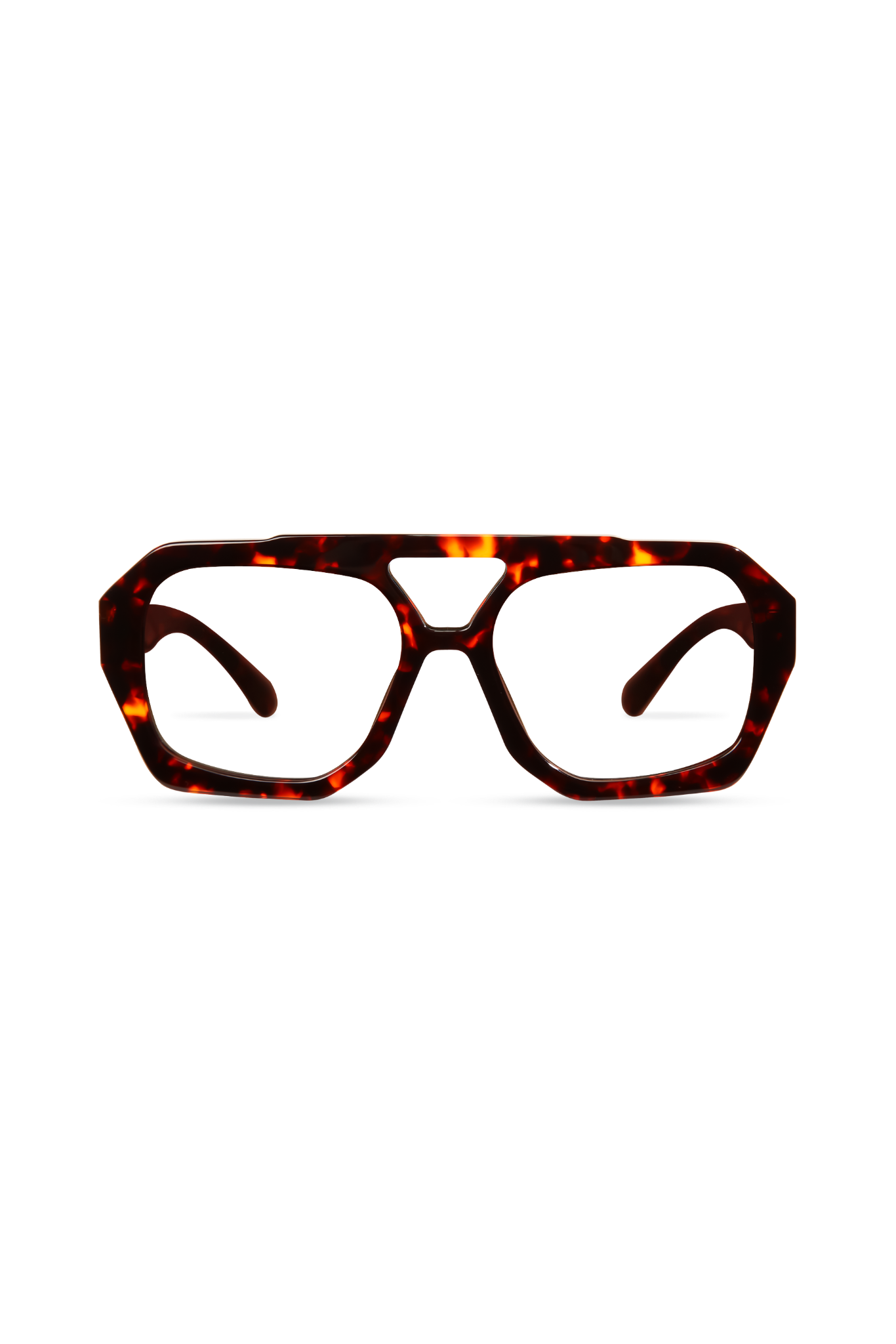 Beth Havana Frame Glasses