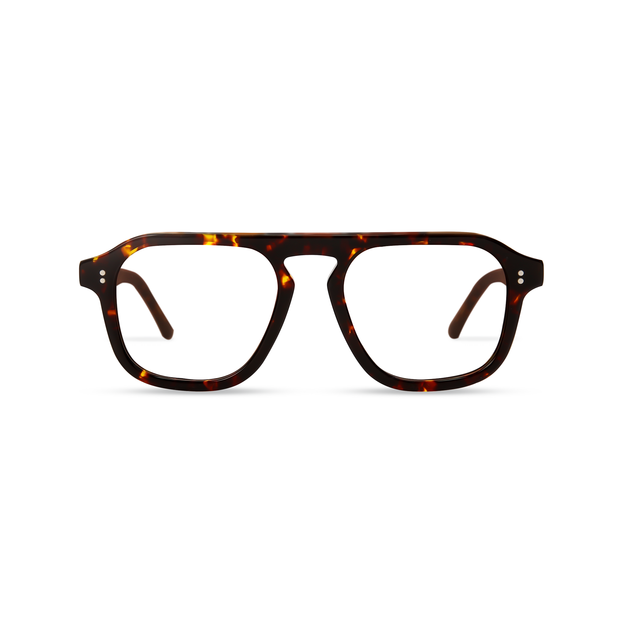 Dima Cameo Amber Tortoise Frame Glasses 1