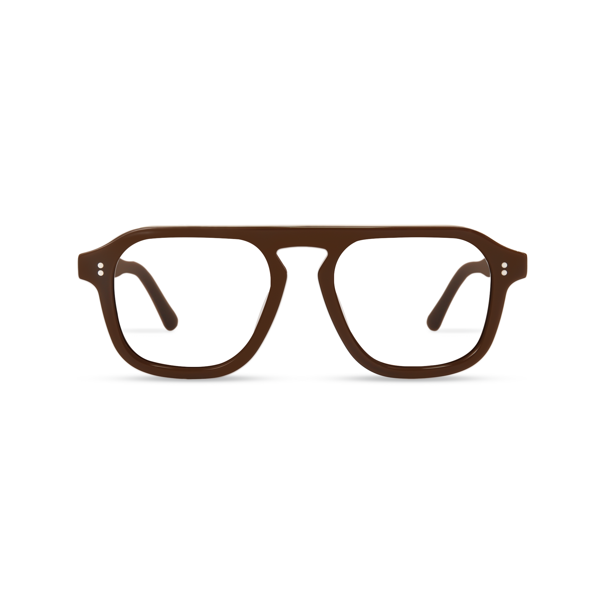 Dima Cameo Brown Frame Glasses 1
