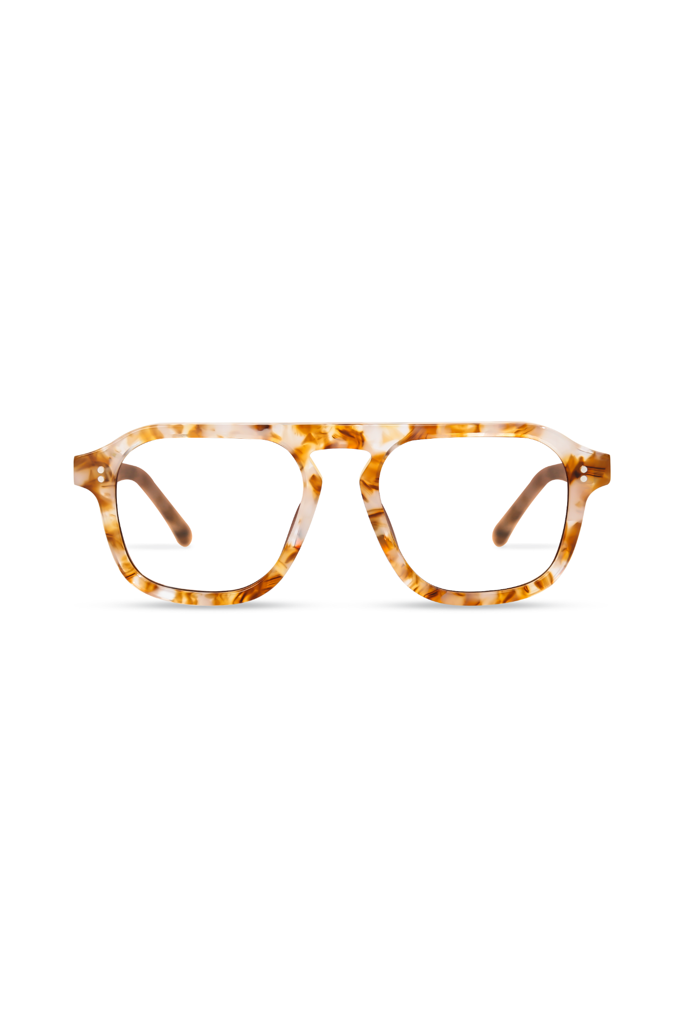Cameo Brown Pearl Frame Glasses