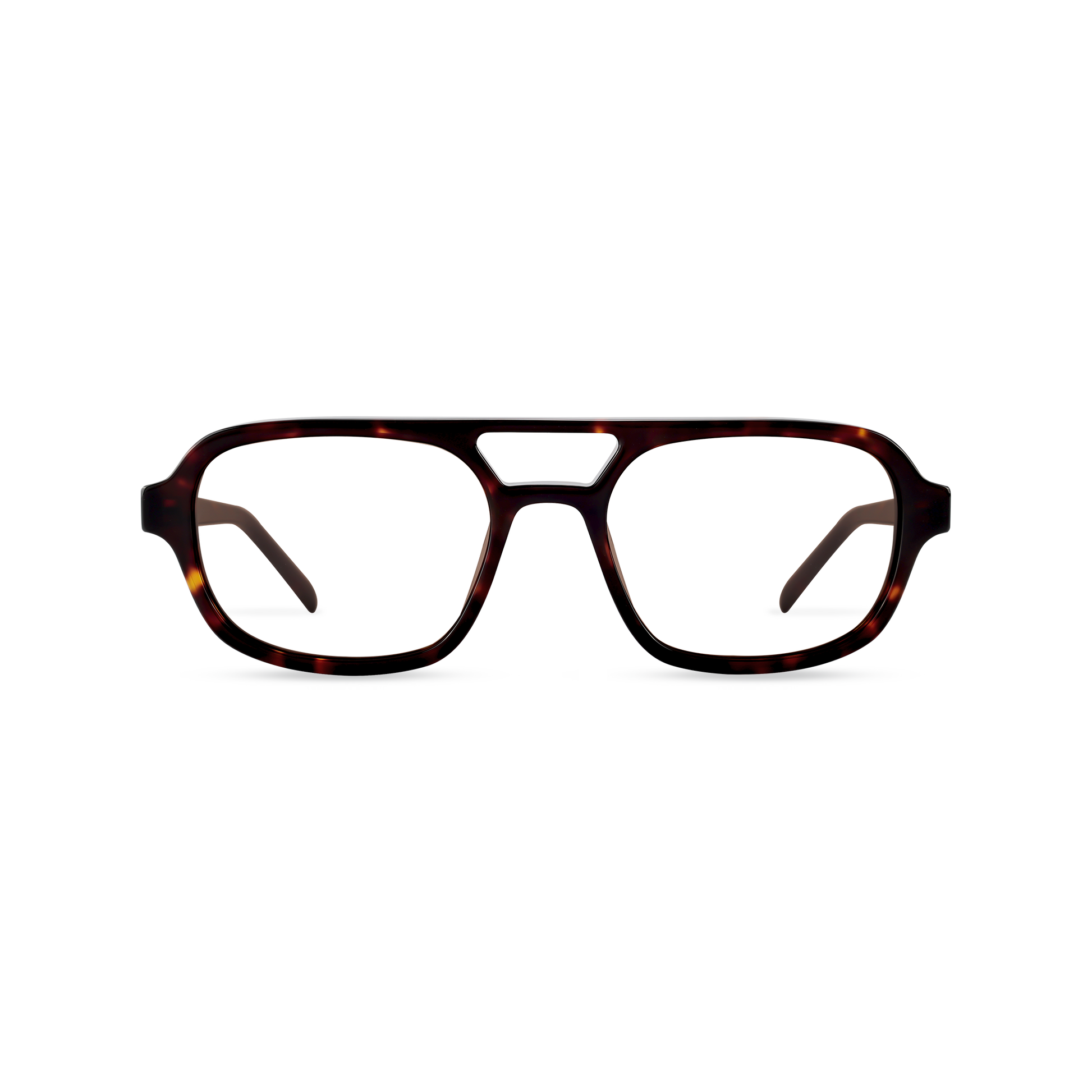 Corey Dark Tortoise Frame Glasses