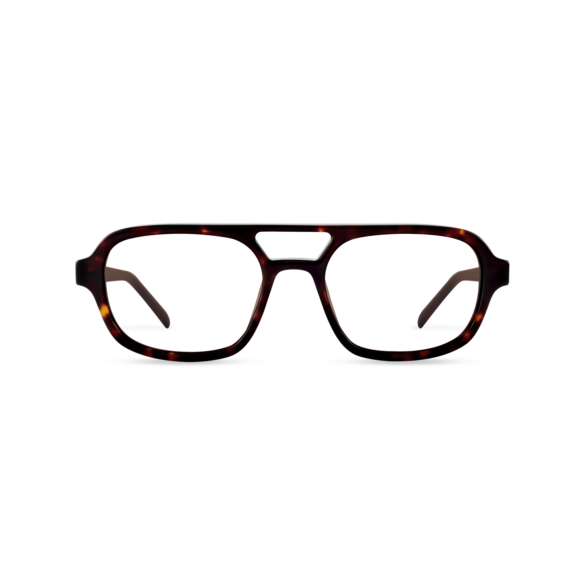 Corey Dark Tortoise Frame Glasses