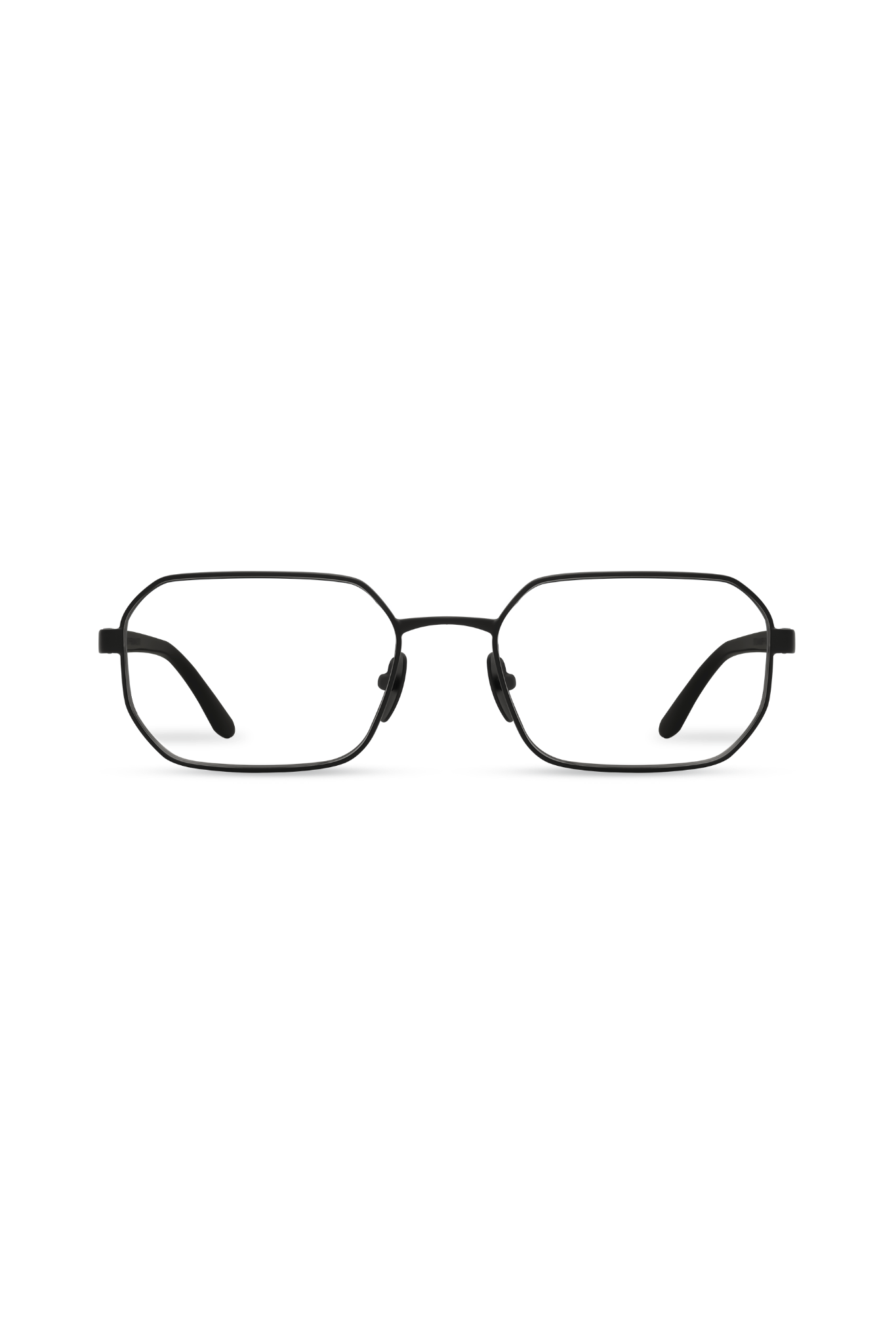 Crux Black Frame Glasses