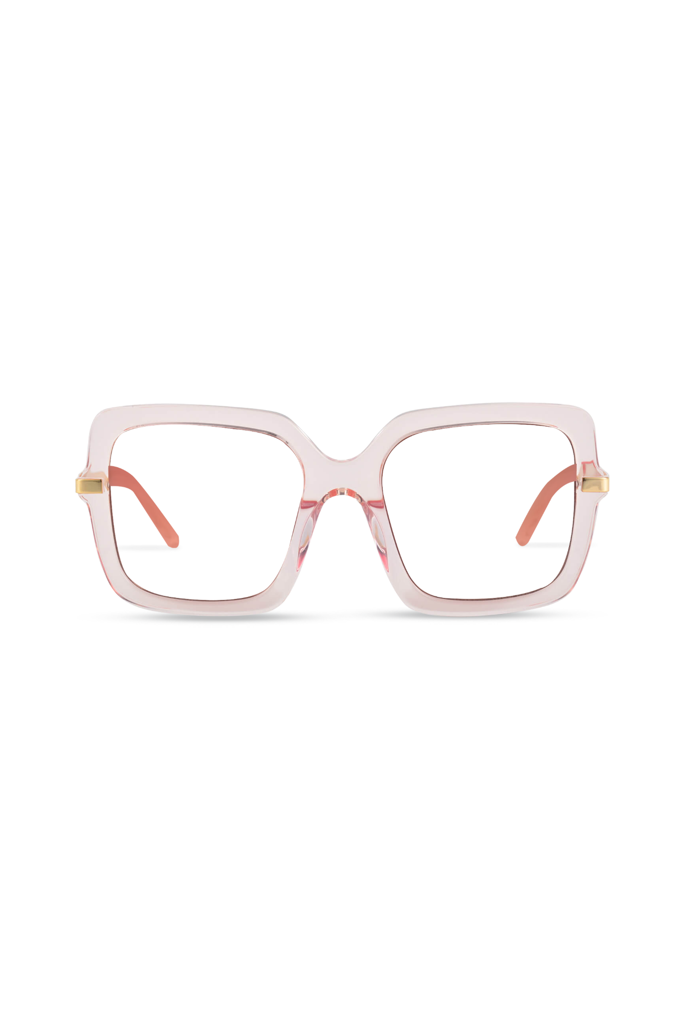 Deena Crystal Pink Frame Glasses