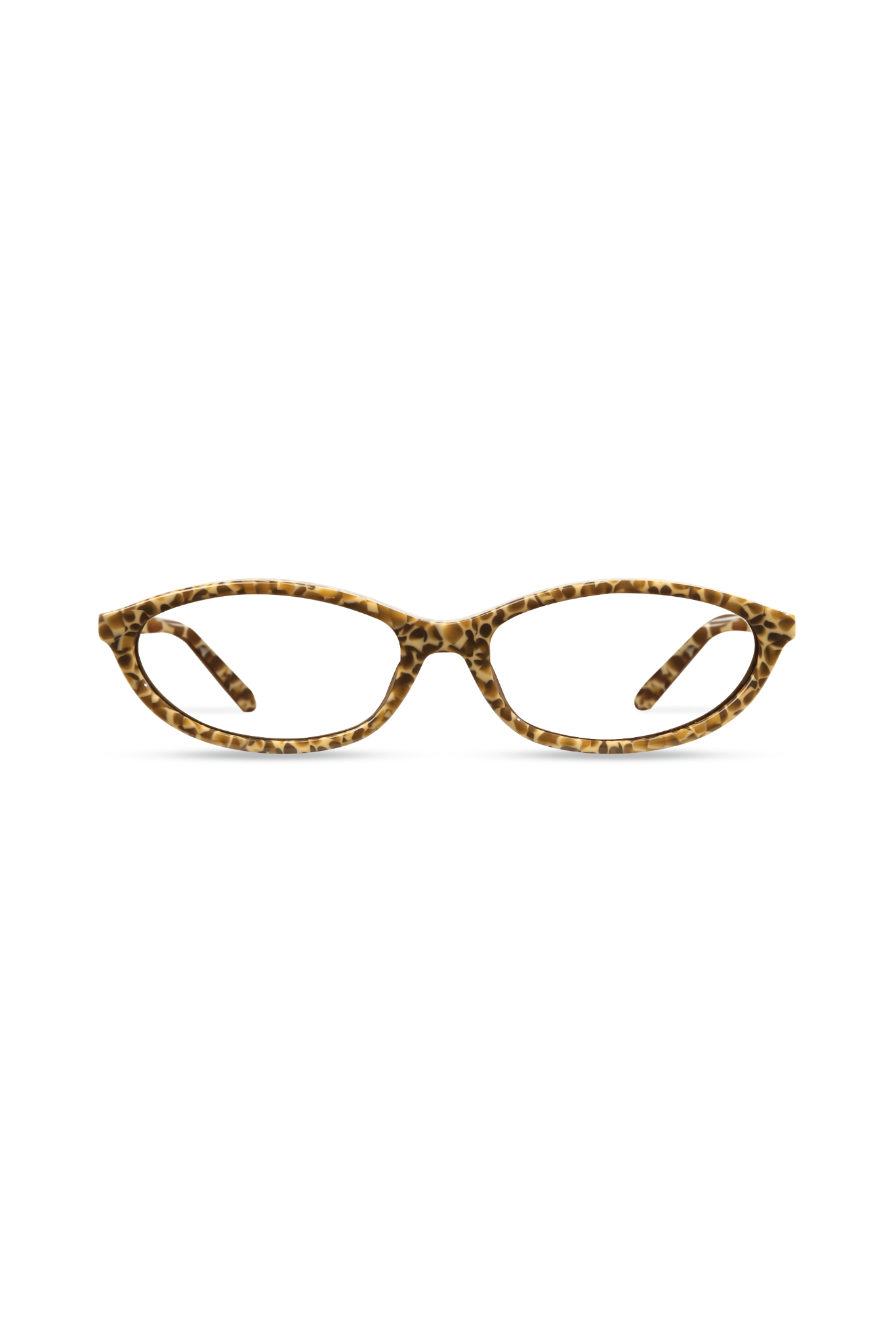 Dina Brown Blocks Frame Glasses