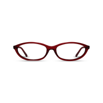Dima Dina Crystal Red Frame Glasses 1