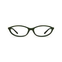 Dima Dina Dark Green Frame Glasses 1