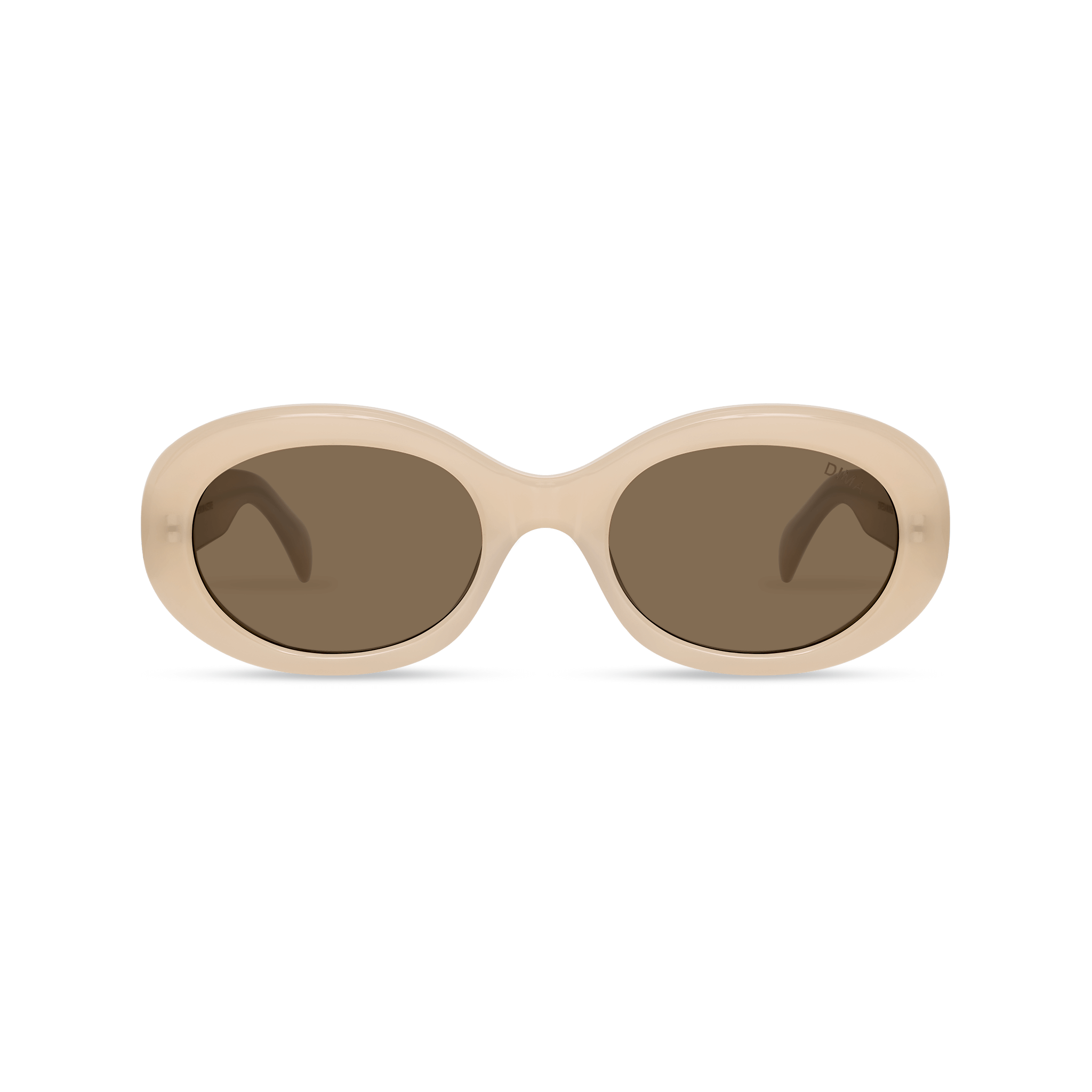 Dima Eyewear Kaia Bone Frame Brown Lens 1