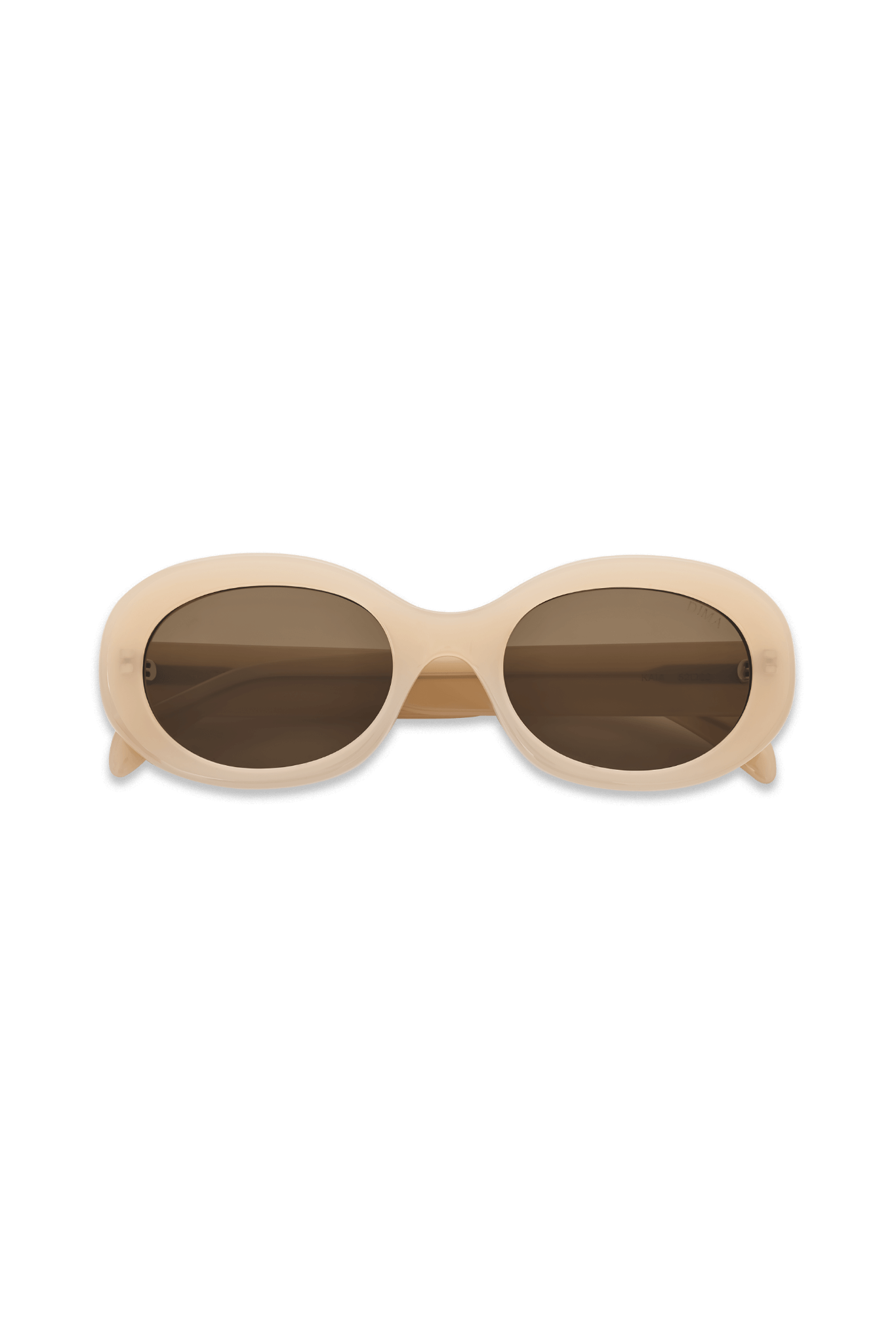 Dima Eyewear Kaia Bone Frame Brown Lens 2