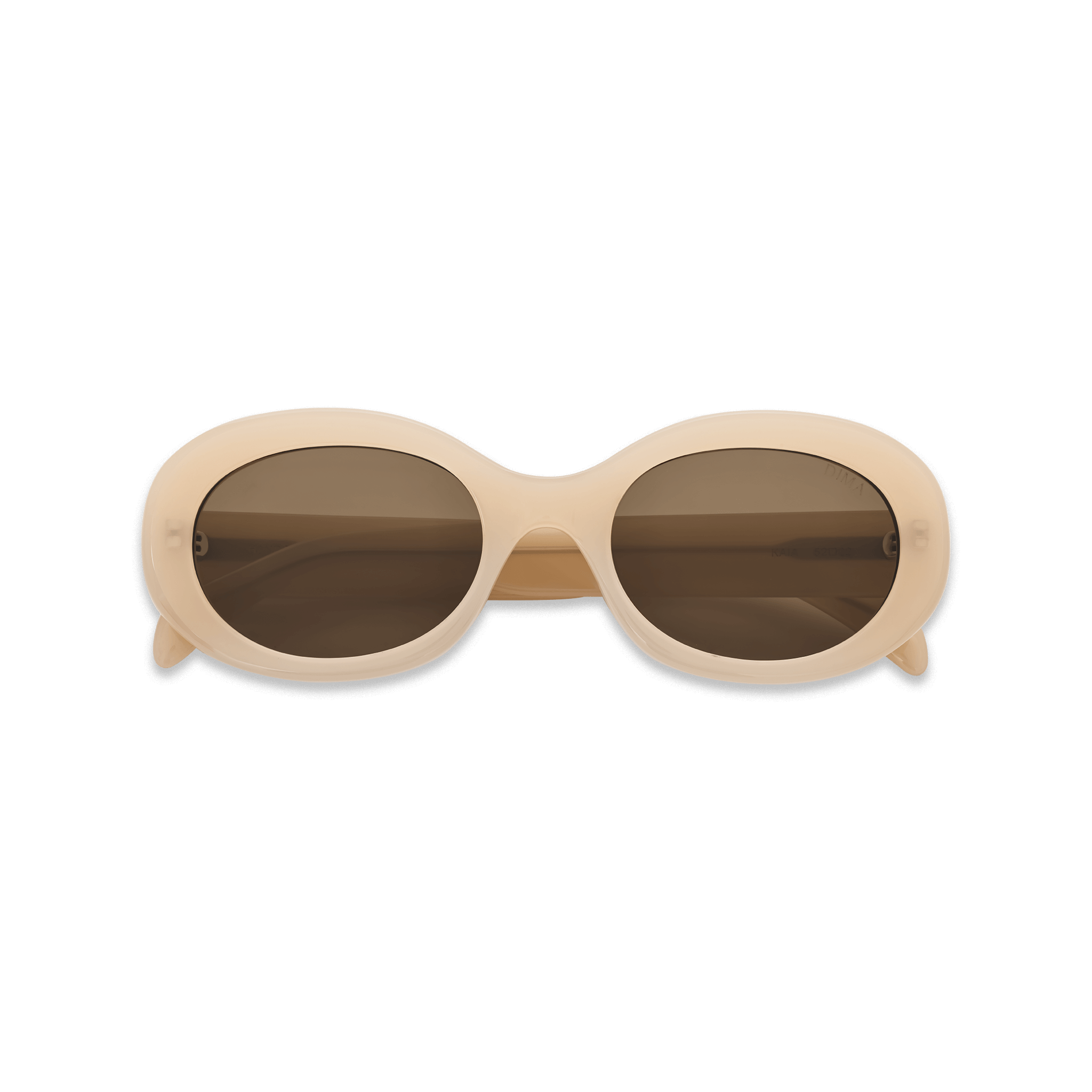 Dima Eyewear Kaia Bone Frame Brown Lens 2