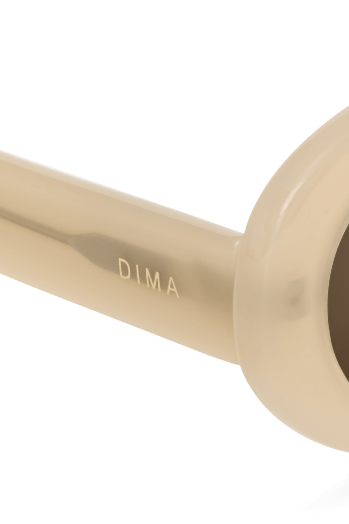 Dima Eyewear Kaia Bone Frame Brown Lens 5