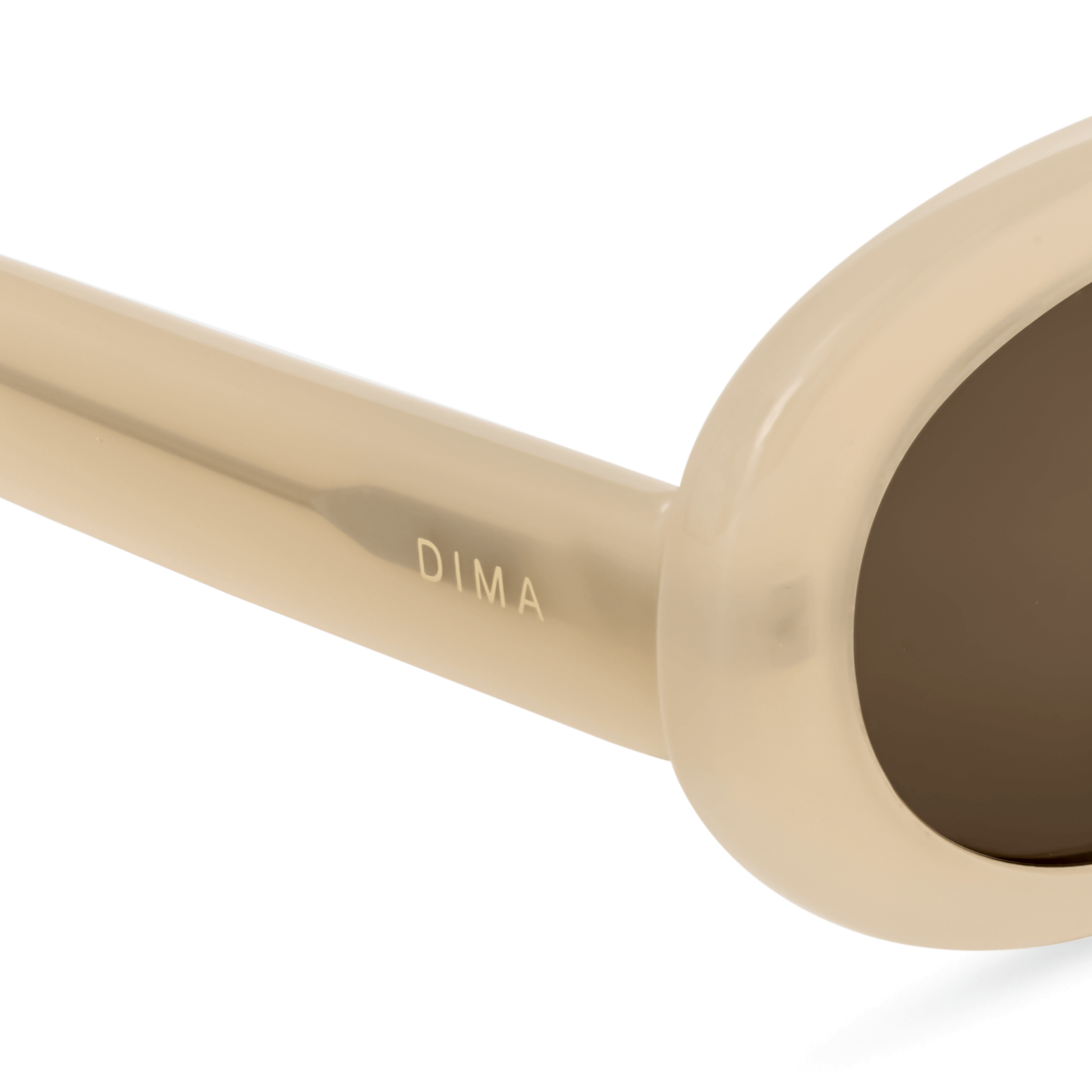 Dima Eyewear Kaia Bone Frame Brown Lens 5