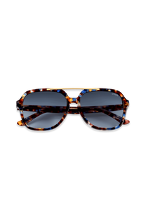 Dima Eyewear Vista Blue Tortoise Frame Dark Blue Gradient Lens  2