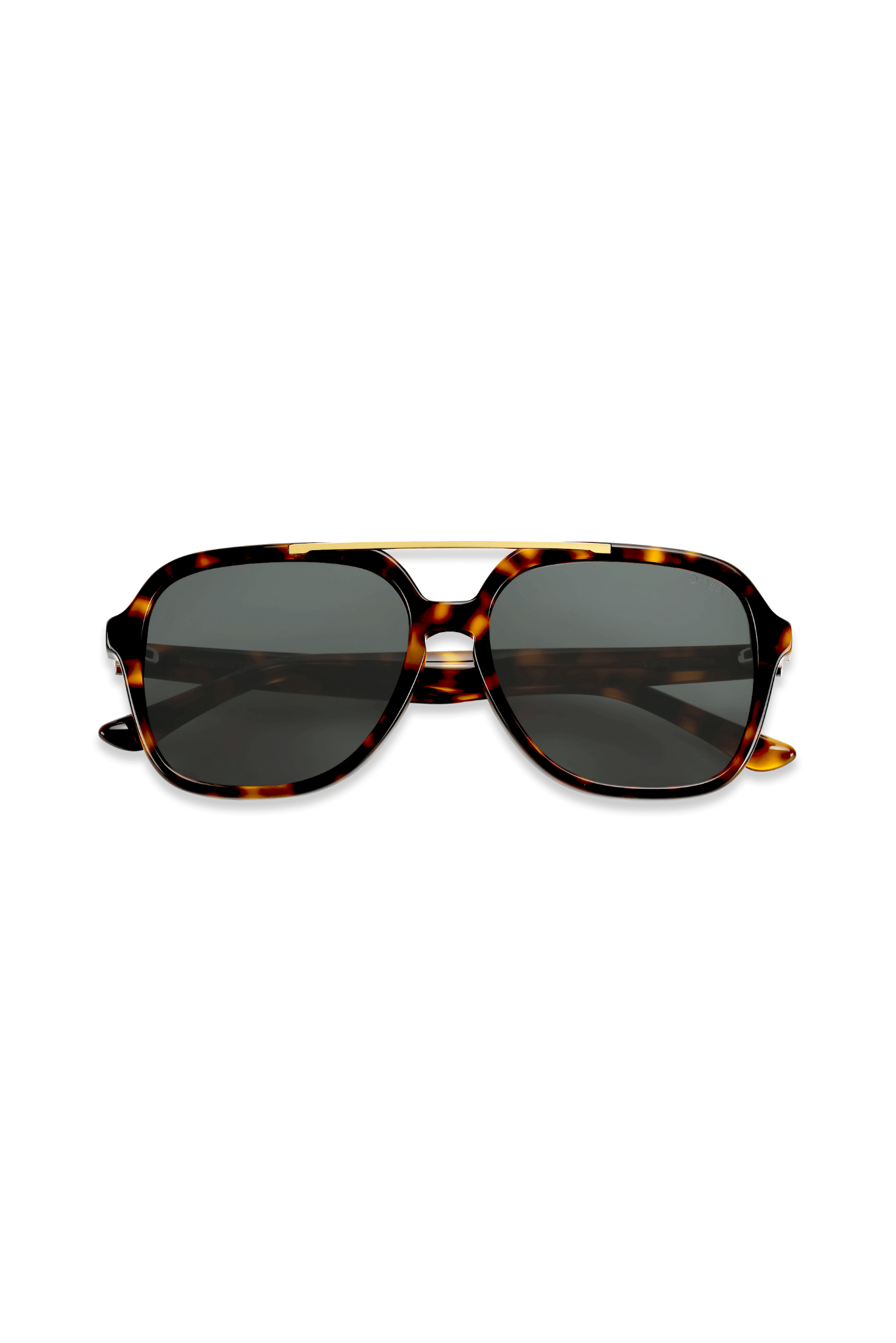 Dima Eyewear Vista Brown Tortoise Frame Grey Lens 2
