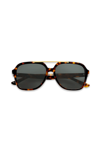 Dima Eyewear Vista Brown Tortoise Frame Grey Lens 2