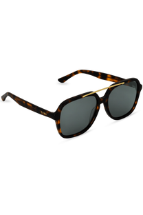 Dima Eyewear Vista Brown Tortoise Frame Grey Lens 3