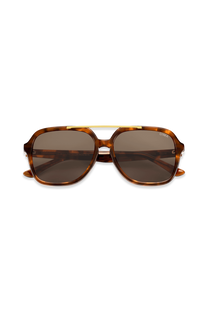 Dima Eyewear Vista Dark Tortoise Frame Brown Lens 2