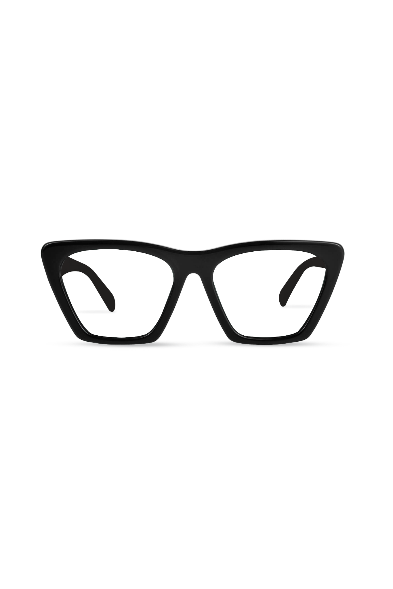 Gleam Black Frame Glasses