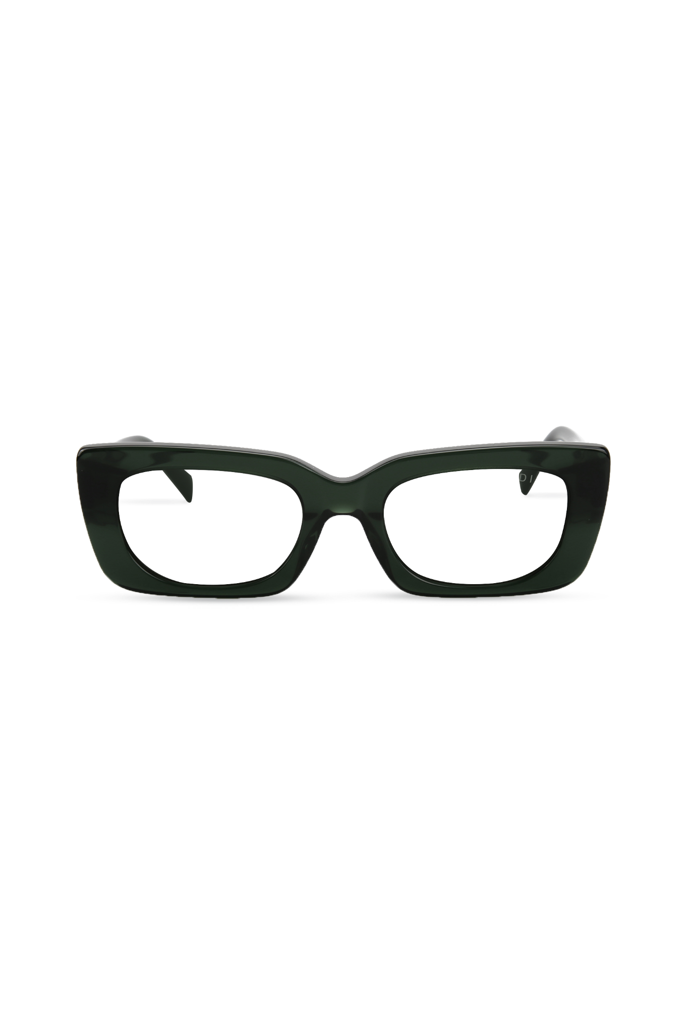Dima Lola Crystal Green Frame Glasses 1